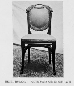Henri husson chaise